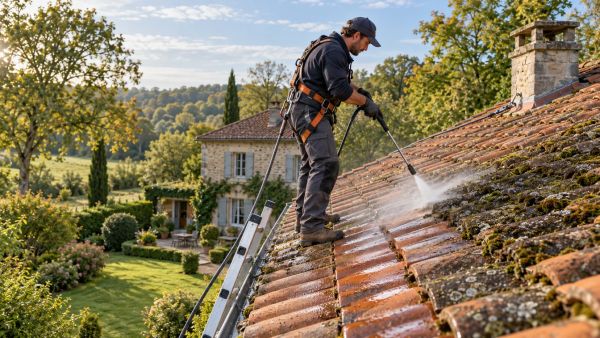 10 astuces incontournables pour un nettoyage toiture réussi